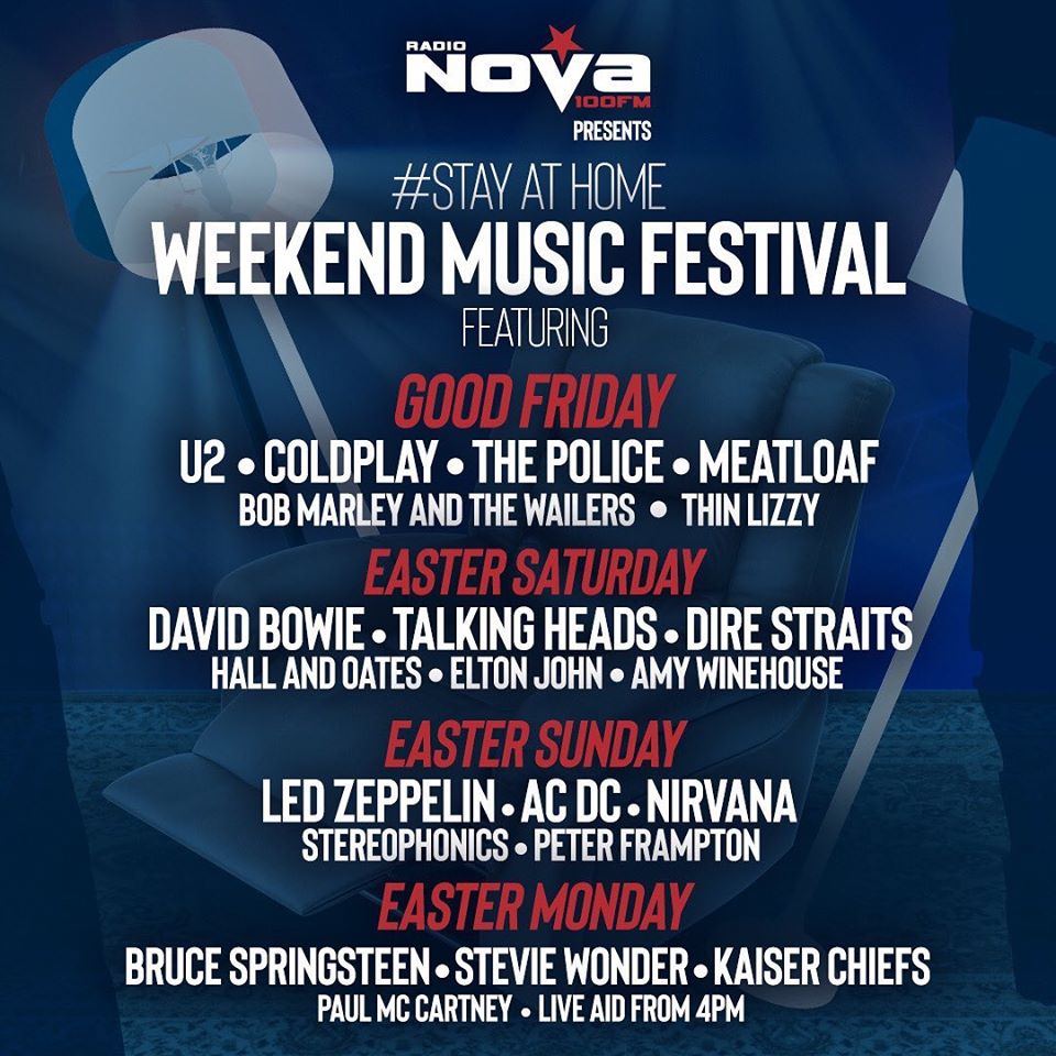 Radio Nova broadcasts a Stay At Home Music Festival – RadioToday