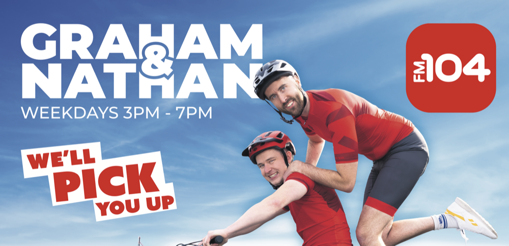 FM104 Drive gets major marketing campaign for Graham and Nathan