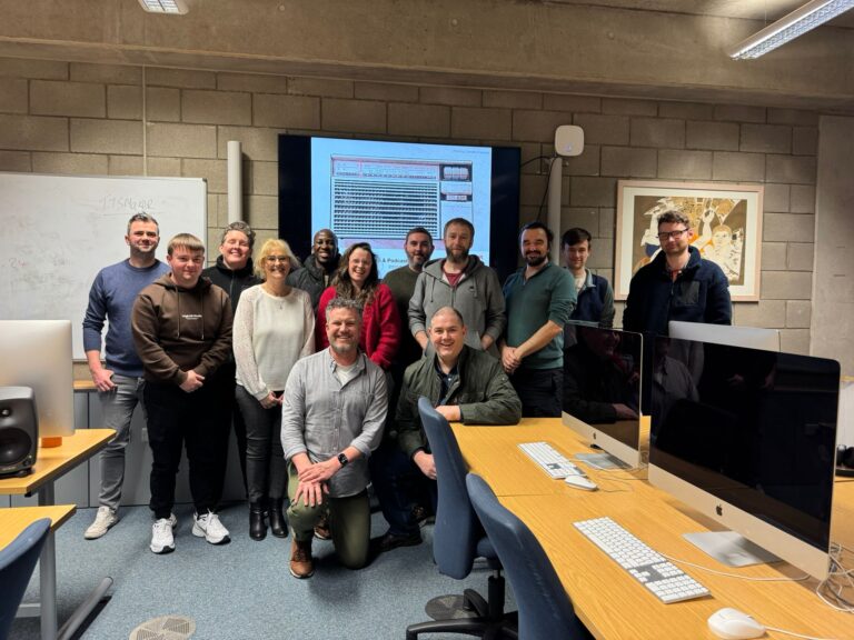 Aspiring broadcasters kick off new radio and podcasting course with Beat 102-103