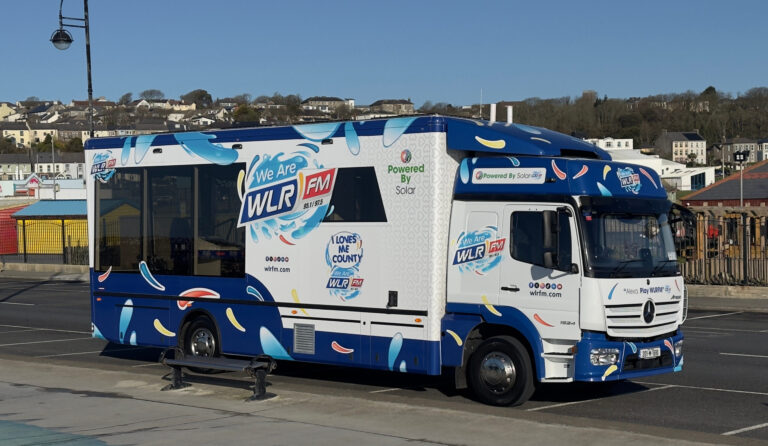 Here’s what WLR’s new OB truck looks like – complete with solar panels