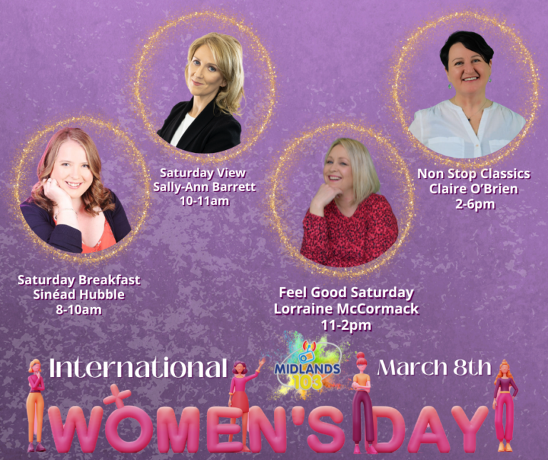 Midlands 103 celebrates International Women’s Day with all-female line-up