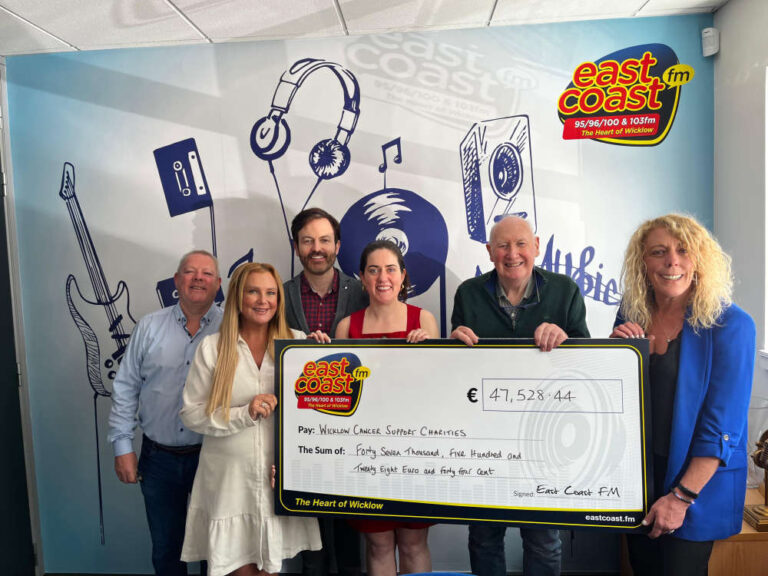 Coffee morning raises €50,000 with East Coast FM