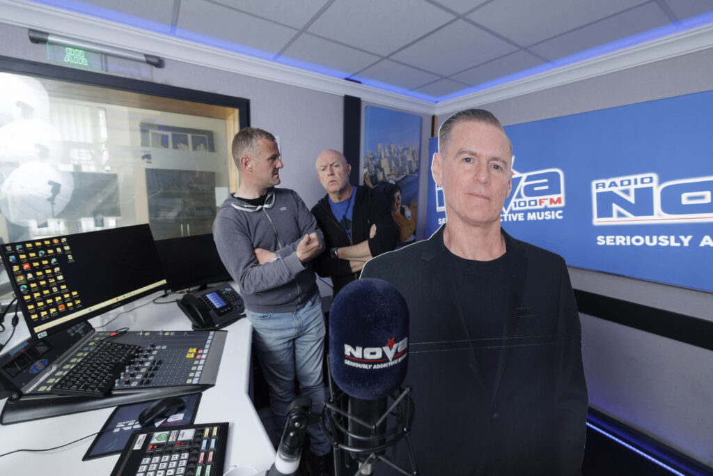 Nova takes Bryan Adams radio show on weekends